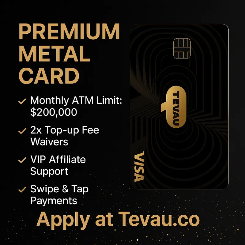 Thẻ kim loại Tevau-co