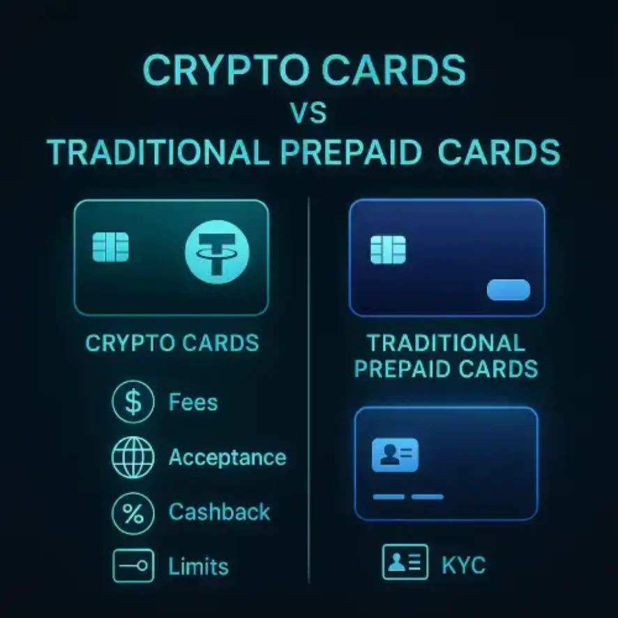 so sánh tiền điện tử và thẻ trả trước