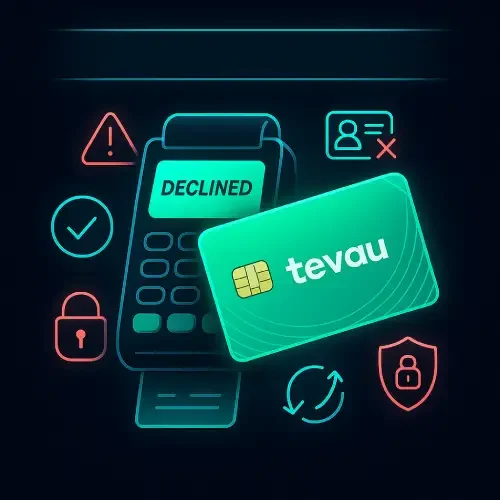 hướng dẫn từ chối thẻ tevau