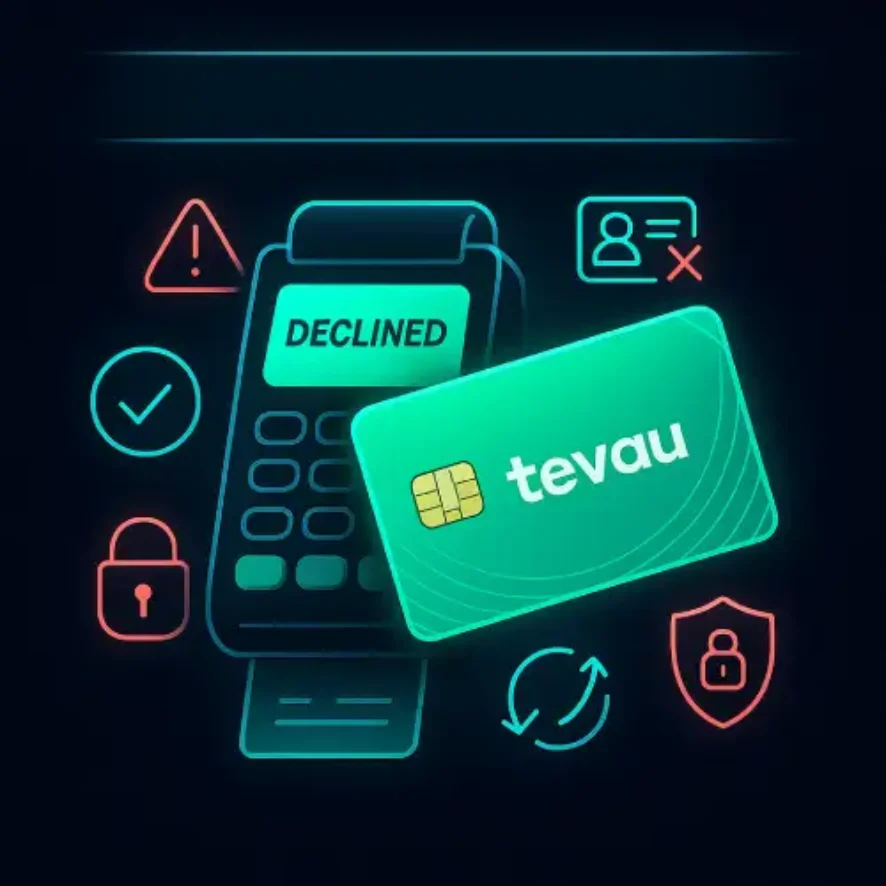 hướng dẫn từ chối thẻ tevau